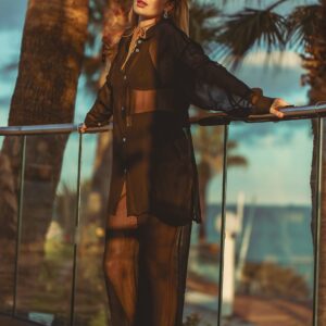 BREATH XS Size Viscose Pants Set