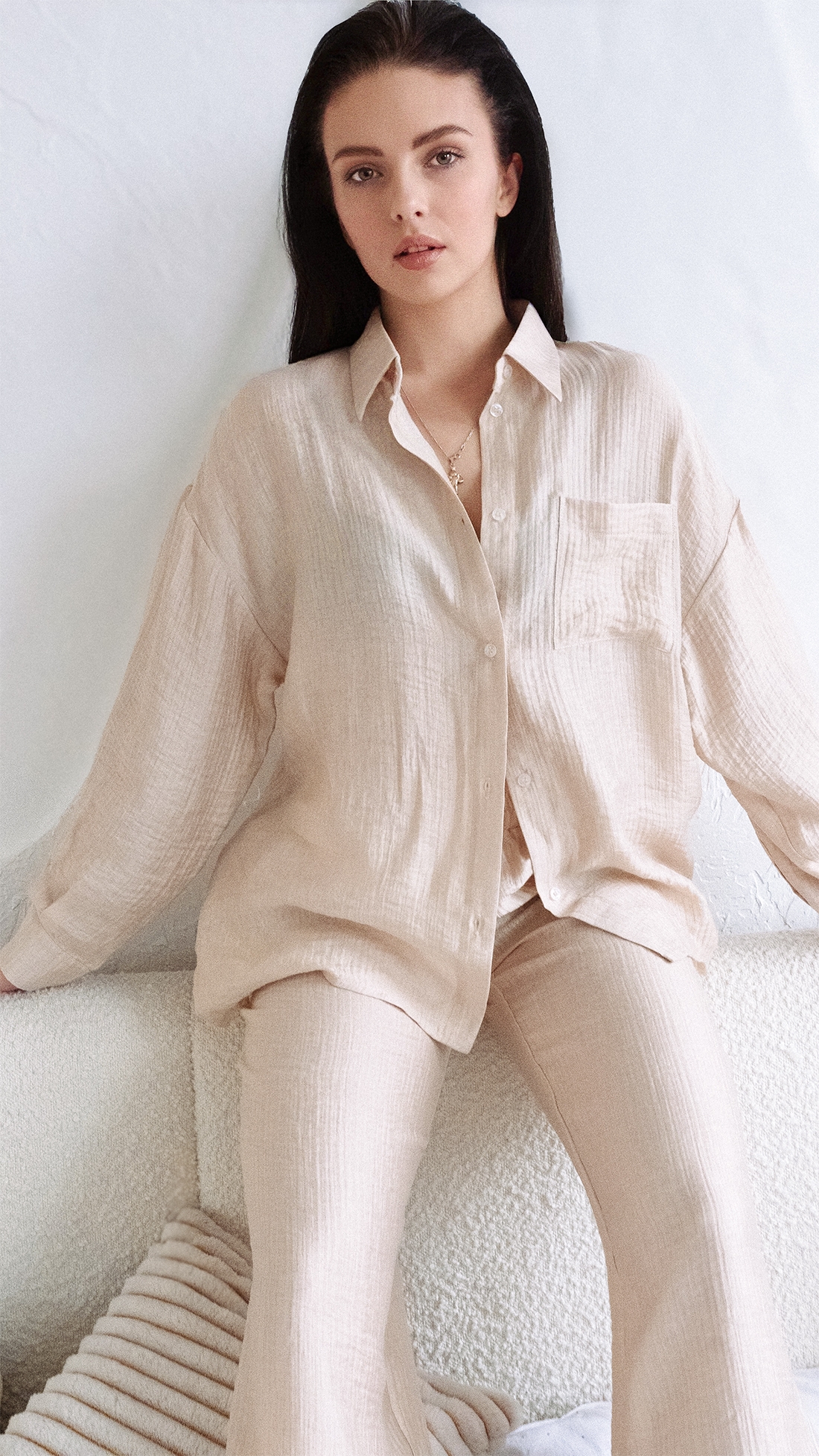 LUMIERE 8 Tensel/Viscose Pants Set