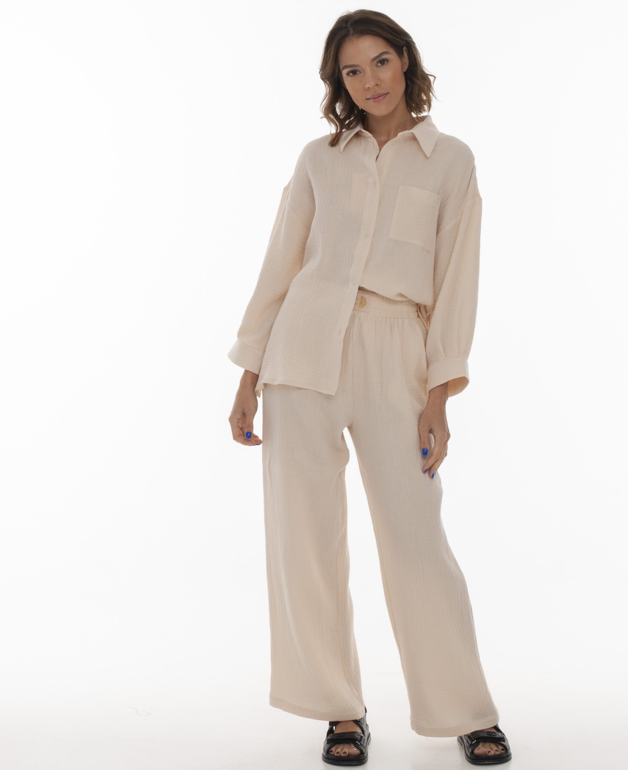 BUTTER Muslin Shirt Sleeve 3/4 + Pants