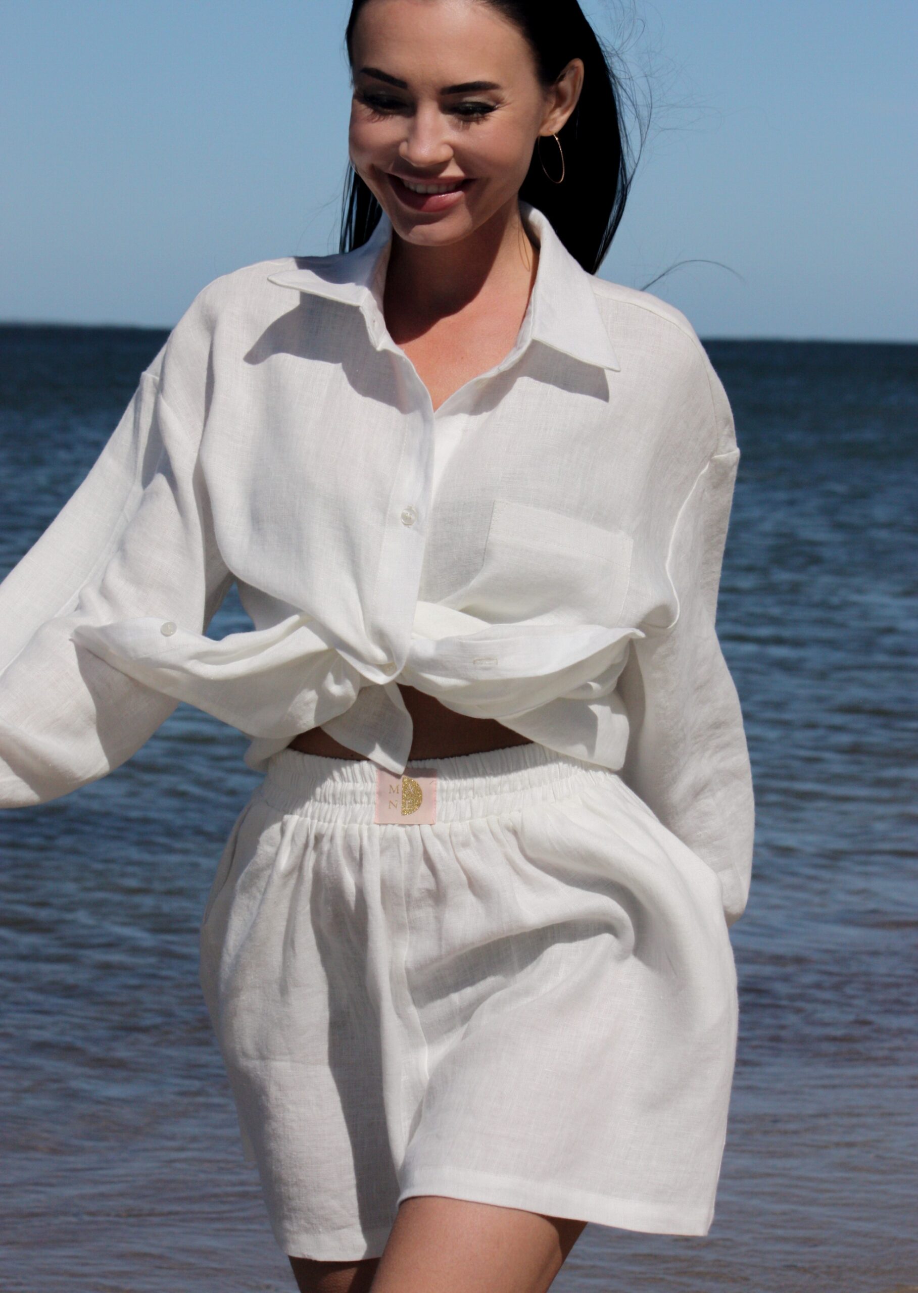 SALT Linen Shorts Set