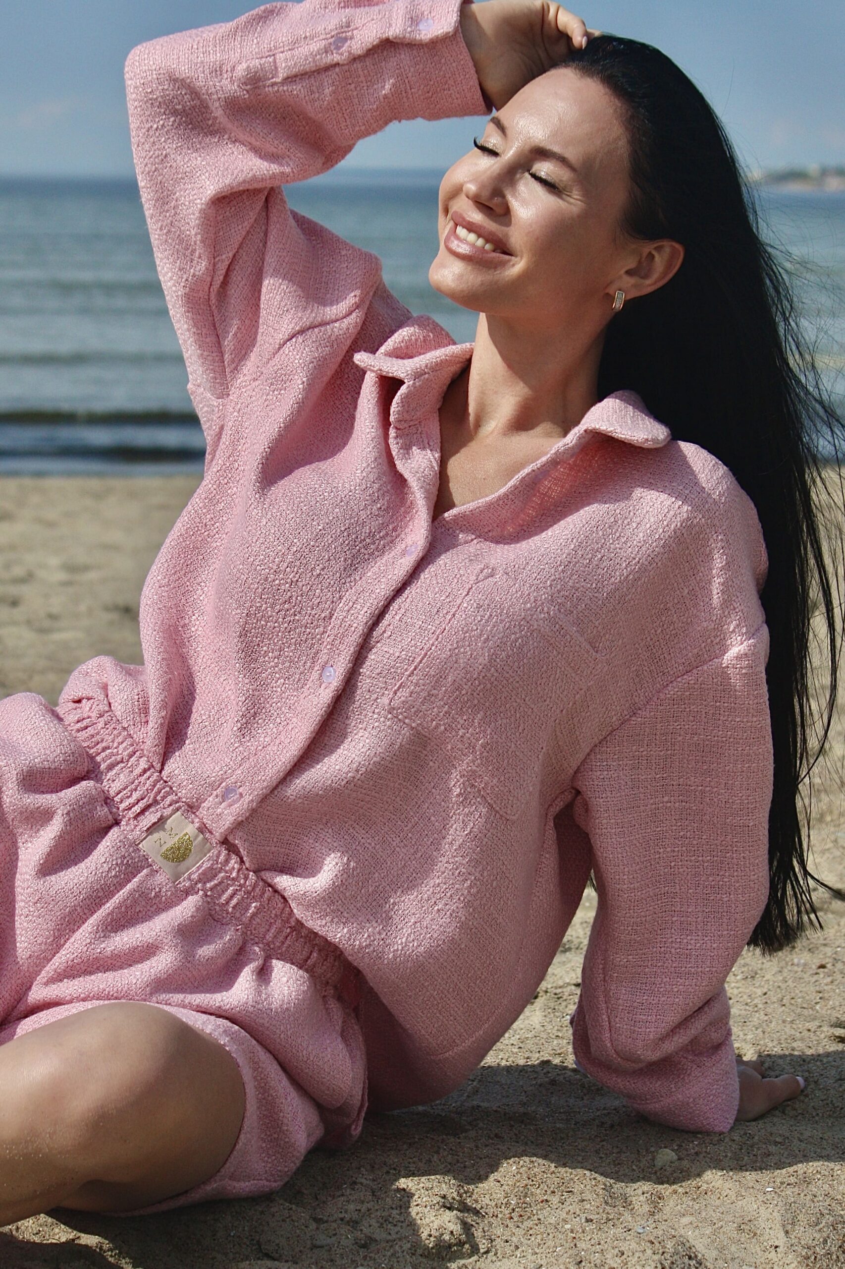 Tweed suit 100% cotton