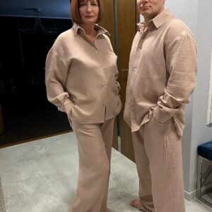 NEW CAPPUCCINO Muslin Pants Set for Men