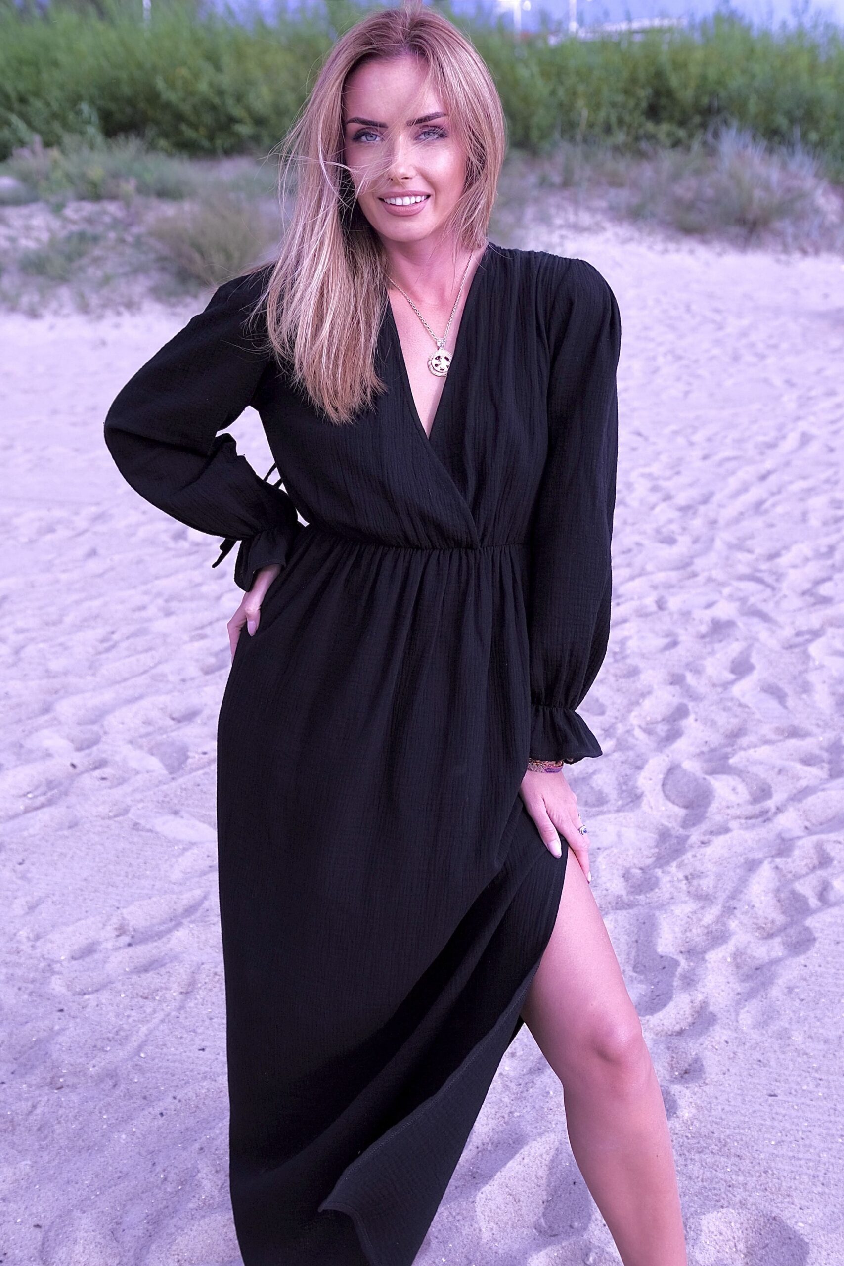 NIGHT IN DUBAI Muslin Dress