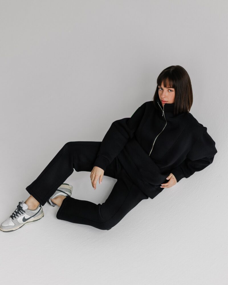 NOIR FRENCH TERRY Pants