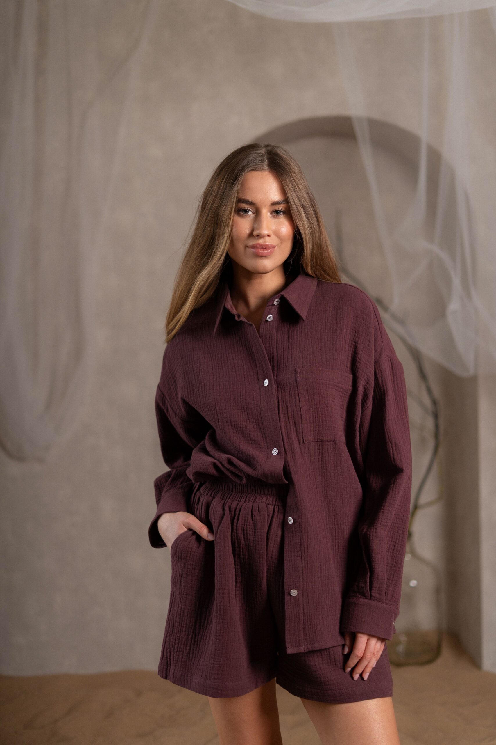 CHERRY CHOCOLATE Muslin Set