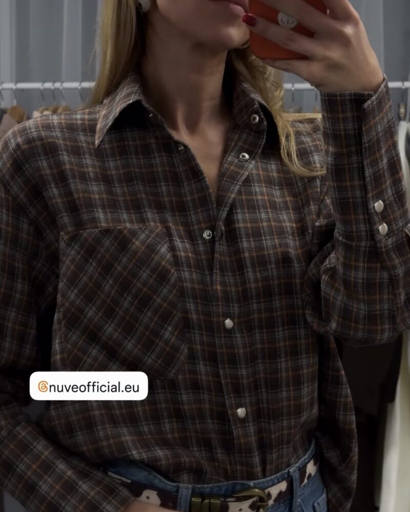 COZY PLAID FLANNEL Shirt